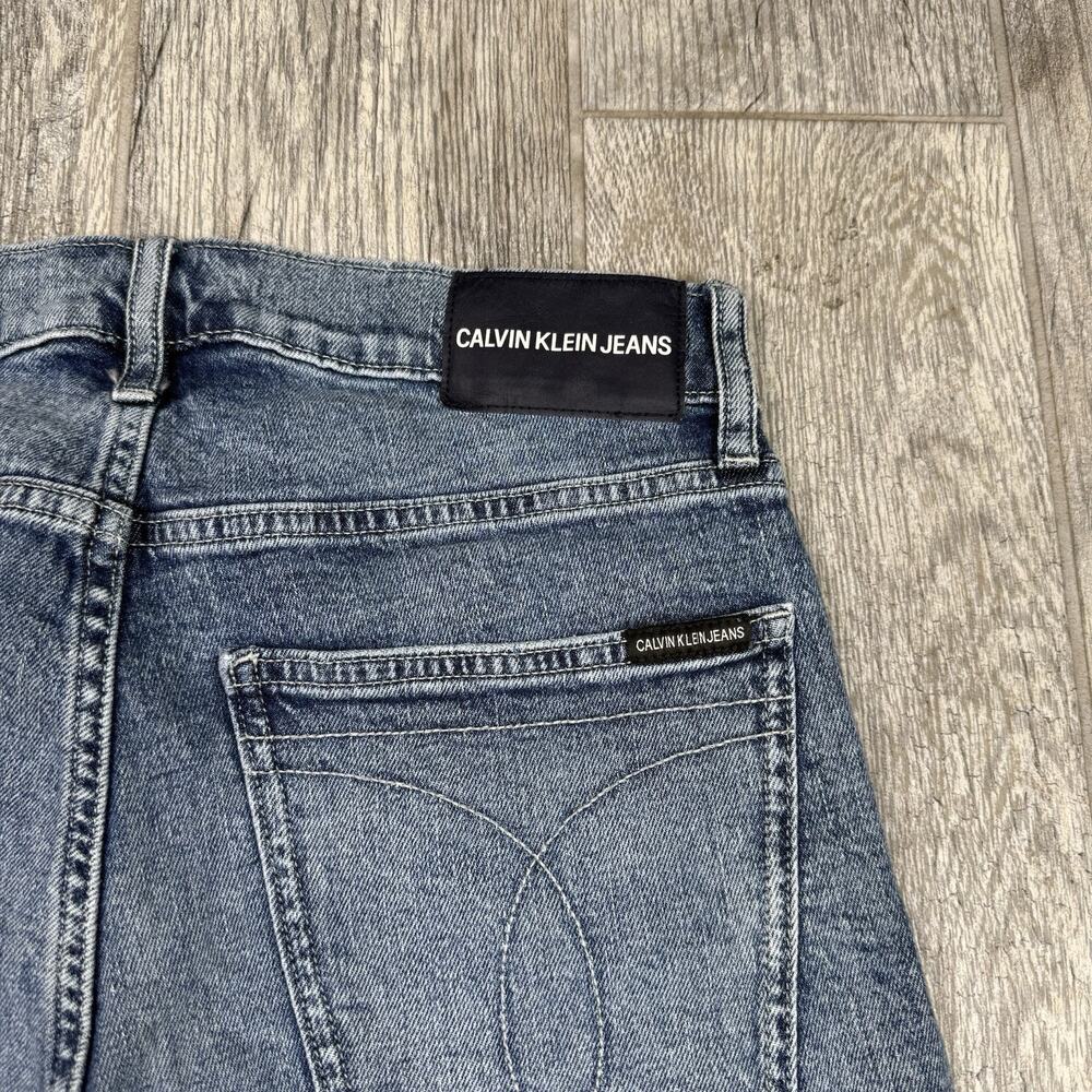 Calvin Klein Jeans Men's Size 30 Blue Denim Shorts Straight Fit 10” Inseam - Picture 8 of 8